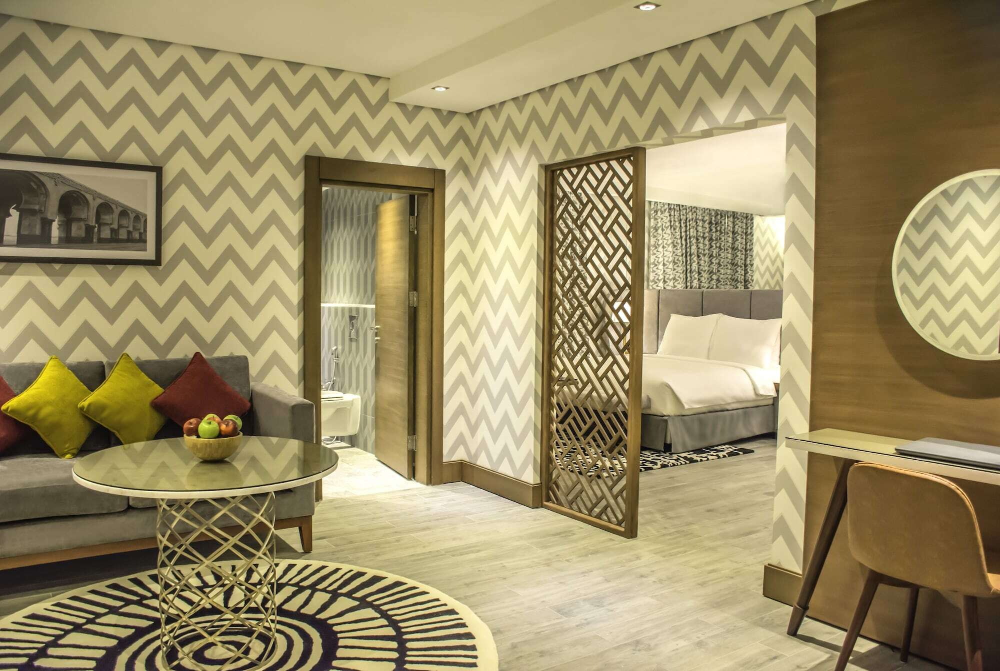 Radisson Blu Resort, Al Khobar Half Moon Bay Exteriör bild A suite at the hotel